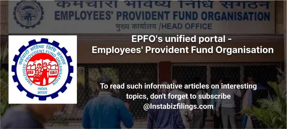 EPFO's unified portal - Employees' Provident Fund Organisation