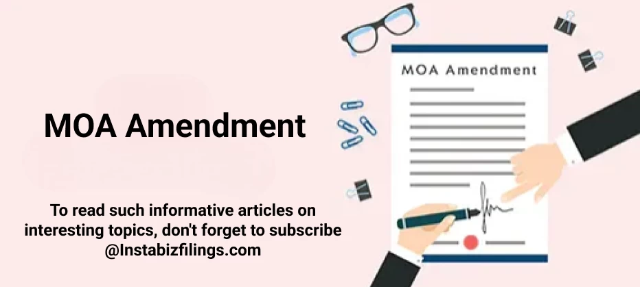 MOA Amendment