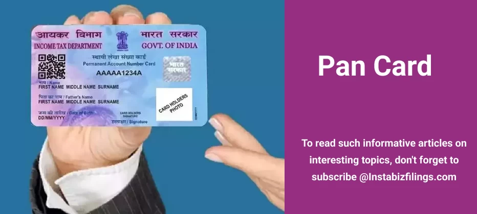 How To Apply For A Pan Card Online