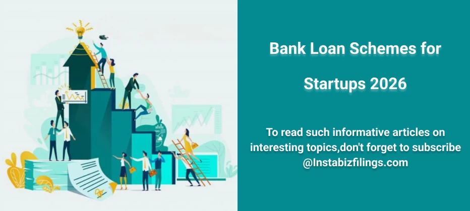 Bank Loan Schemes for Startups 2026 – Compare Options