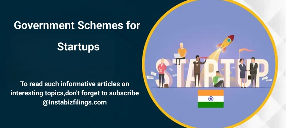 Government Schemes for Startups