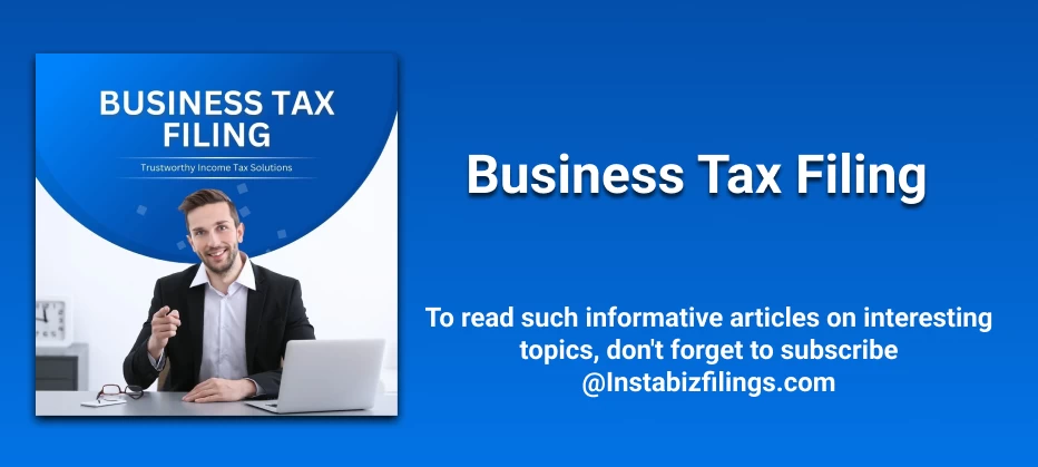 Business Tax Filing