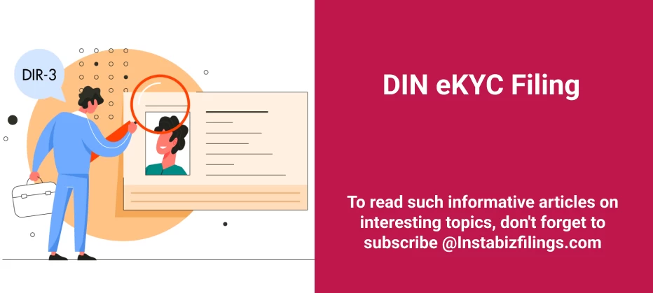 DIN eKYC Filing