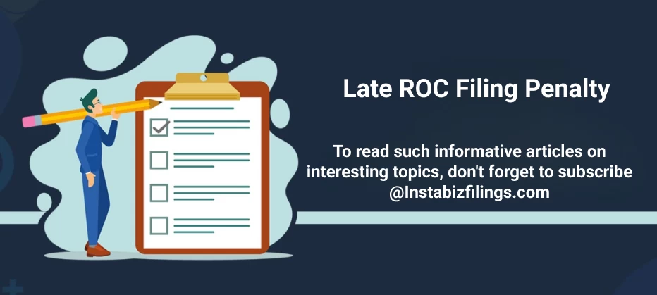 Late ROC Filing Penalty Management