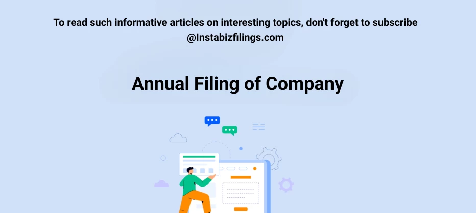 Annual Filing of Company