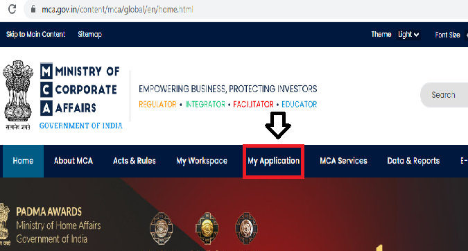 MCA website